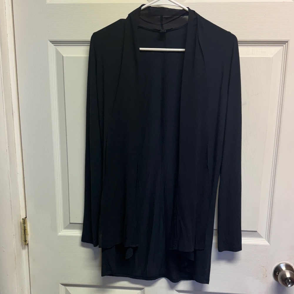 Ralph Lauren Black Lightweight Cardigan Sweater Size Small